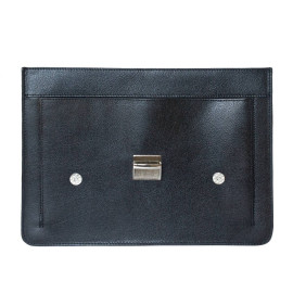 Кожаный портфель Tolmezzo black 