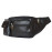 Кожаная поясная сумка Settimo black