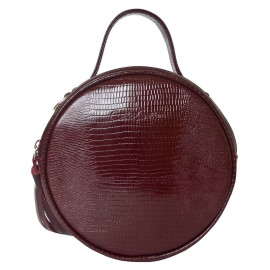 Кожаная женская сумка Avio black 